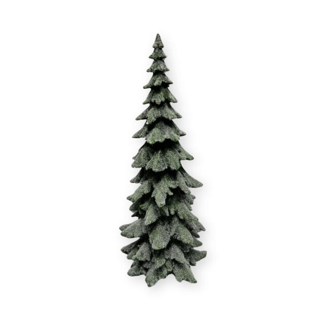 Dekoracja ośnieżona choinka 51.6x21.5x22.3cm