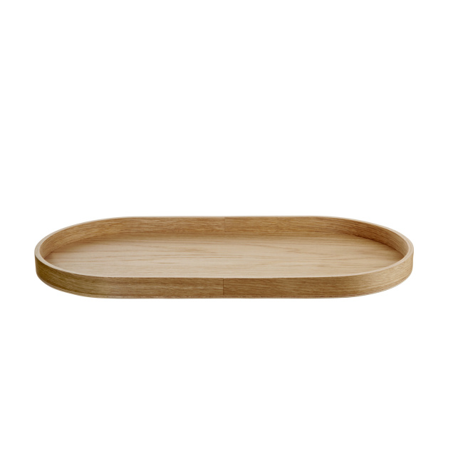 Taca owalna 44x22.5cm drewniana - 1