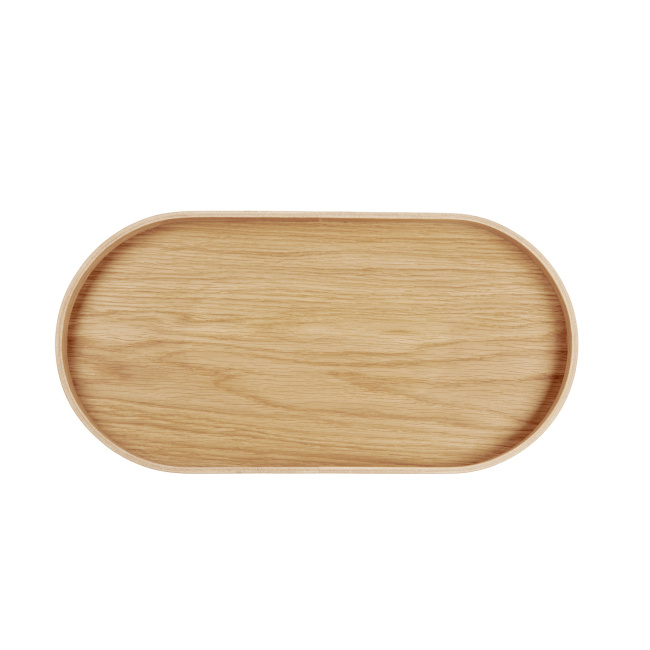 Taca owalna 44x22.5cm drewniana