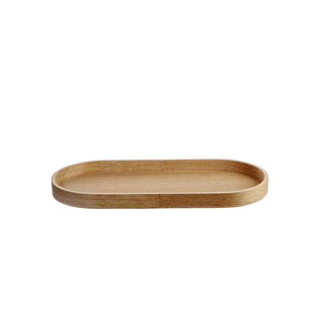 Taca owalna 35.5x16.5cm drewniana