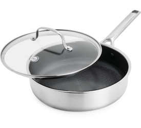 Patelnia Apex 24 cm głęboka ceramiczna plaster miodu 