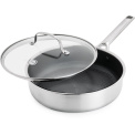 Patelnia Apex 24 cm głęboka ceramiczna plaster miodu  - 1