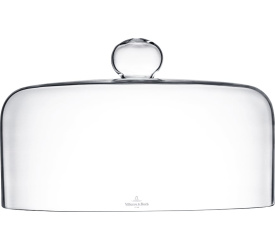 Klosz Manufacture Travertine 25.5x16cm szklany