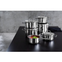 Zestaw garnków Inspiration 9 elementów  - 2
