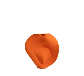 Wazon Heart 38.5x37.5x14cm flame orange