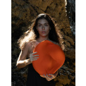 Wazon Heart 38.5x37.5x14cm flame orange - 4
