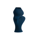Wazon Sonia 58x40x32cm blue velvet - 2