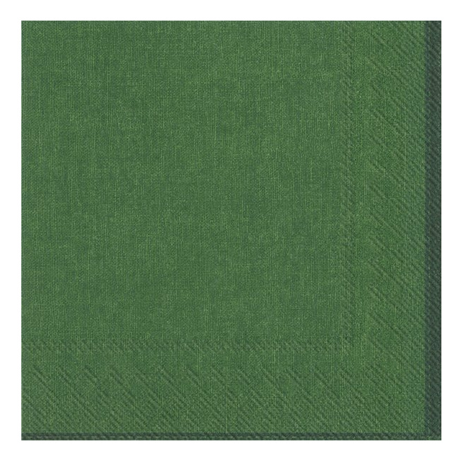 Serwetki 25cm Linen green 20szt.