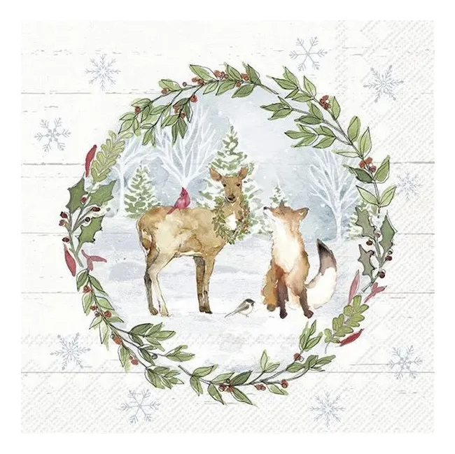 Serwetki 25cm Country Christmas 20szt.