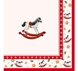 Serwetki 25cm Toy's Delight cream V&B 20szt.