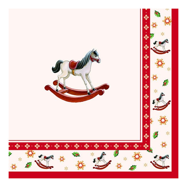 Serwetki 25cm Toy's Delight cream V&B 20szt.