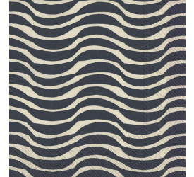 Serwetki 33cm Palko cream blue 20szt.