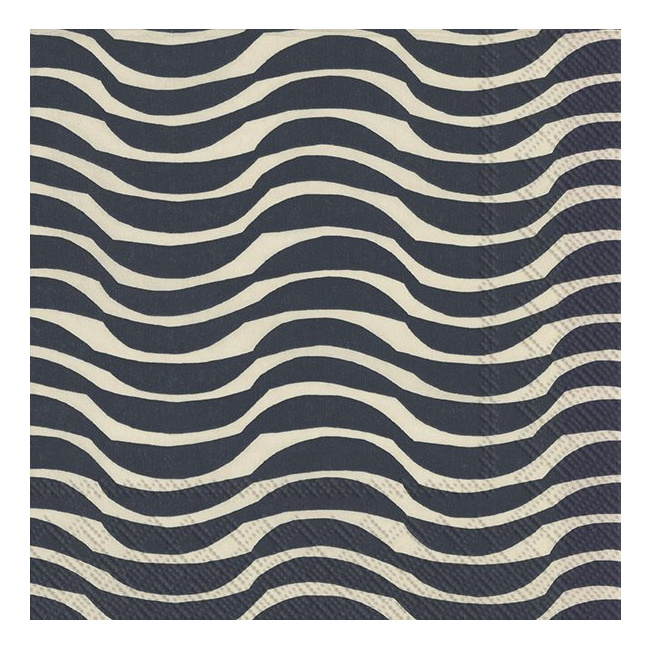 Serwetki 33cm Palko cream blue 20szt.