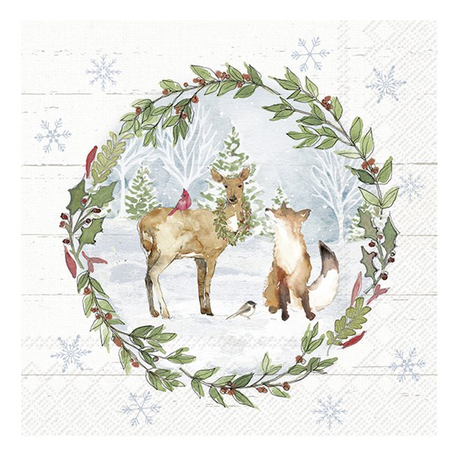 Serwetki 33cm Country Christmas 20szt.