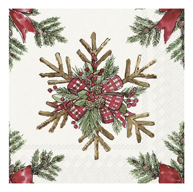 Serwetki 33cm Stars from branches 20szt