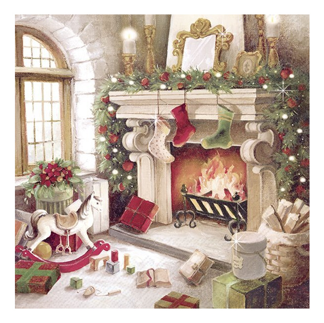 Serwetki 33cm Christmas Magic 20szt