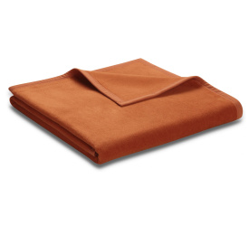 Koc 150x200cm terakota