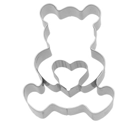 Wykrawacz Miś z sercem 6cm