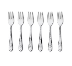 Komplet 6 widelczyków Toy's Delight do ciasta 