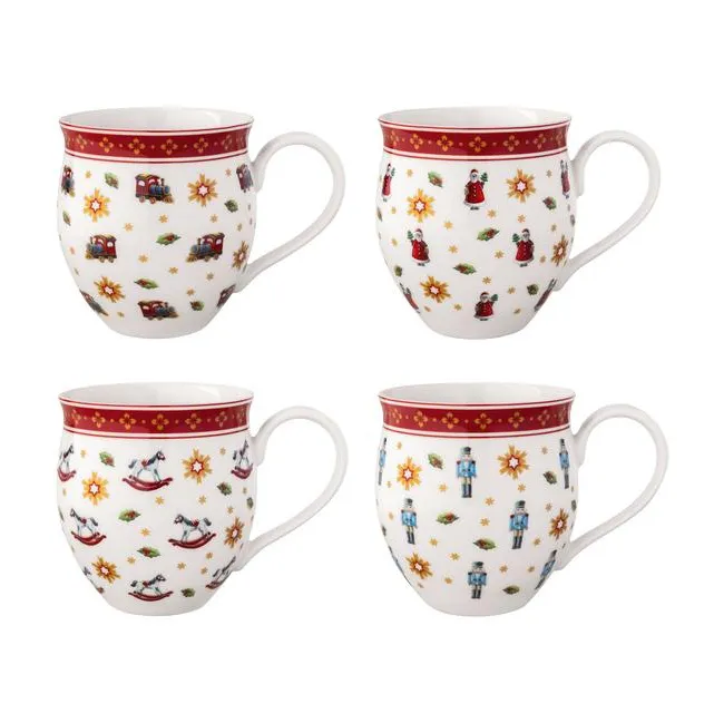 Komplet 4 kubków Toys Delight 390ml Anniversary