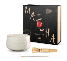 Zestaw do matcha Moribana hasu (połysk)