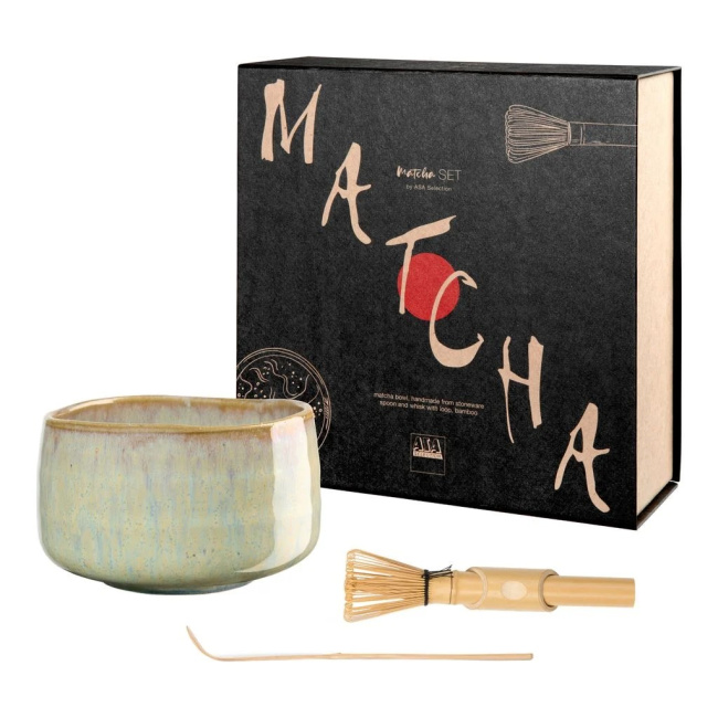 Zestaw do matcha Moribana ishi (połysk) - 1