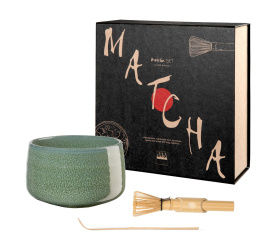 Zestaw do matcha Moribana matsu (połysk)