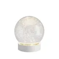 Kula śnieżna LED Glamour White 13cm 8lm, 2300K - 1