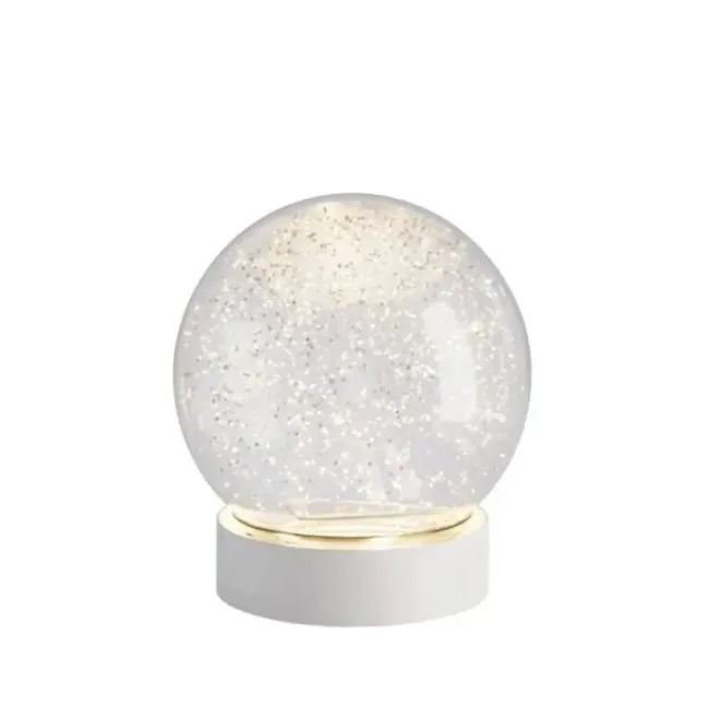 Kula śnieżna LED Glamour White 13cm 8lm, 2300K