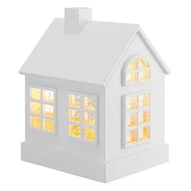 Domek LED Glamour White 16cm, 8lm, 2300K