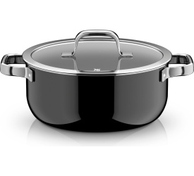 Garnek Fusiontec Mineral Pro niski 24cm 4,4l czarny