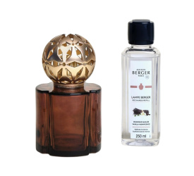 Zestaw Lampa Pomelis Chocolate + olejek zapachowy 