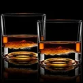 Komplet 2 szklanek Smoky Mountain 260ml do whisky - 2