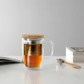 Kubek szklany z zaparzaczem Minima 500ml - 3