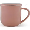 Kubek z zaparzaczem Minima 380ml różowy - 1