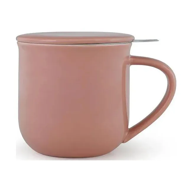 Kubek z zaparzaczem Minima 380ml różowy
