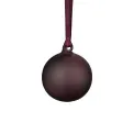 Komplet 2 bombek Juhla 9cm midnight plum - 1