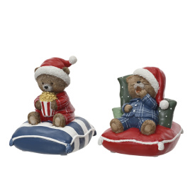 Pozytywka 14x11cm pluszowy miś (1 sztuka mix)