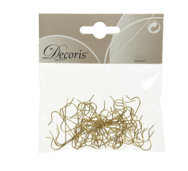 Zawieszki do bombek  50szt. złote