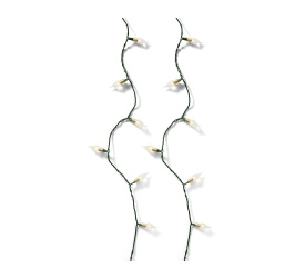 Lampki choinkowe LED 180szt.18m timer + 8 funkcji ciepła biel vintage