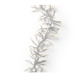 Lampki choinkowe LED 1512szt. 14m timer + 8 funkcji ciepła biel