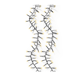 Lampki choinkowe LED 960szt. 15m timer + 8 funkcji złote