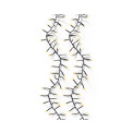 Lampki choinkowe LED 1272szt. 20m timer + 8 funkcji złote - 1
