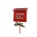 Skrzynka na listy do Św.Mikołaja 91.5x24.5x8.5cm czerwona - 1