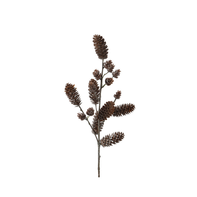 Gałązka z szyszkami 70x19cm