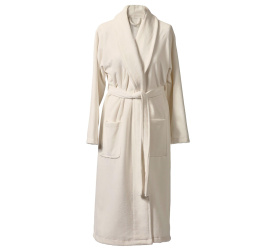 Szlafrok Sava M kremowy