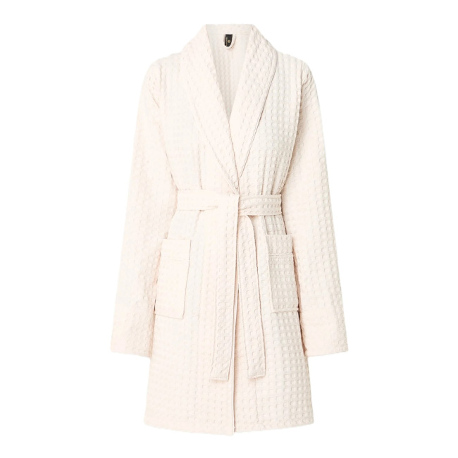 Szlafrok Viggo S kremowy