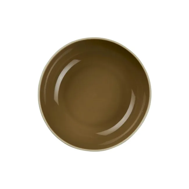 Talerz Semana 21cm głęboki Mocha