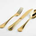 Zestaw sztućców Filet Toiras PVD 30 elementów (6 osób) Gold - 3