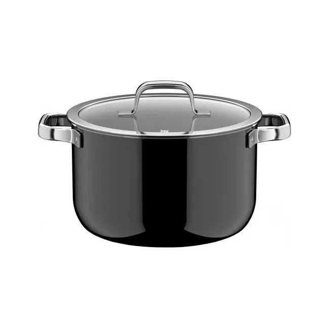Garnek Fusiontec Mineral Pro 24cm 6.4l czarny wysoki